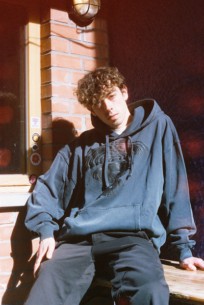 GIMIC HOODIE - BLACK/GREY