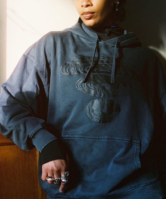 GIMIC HOODIE - BLACK/GREY